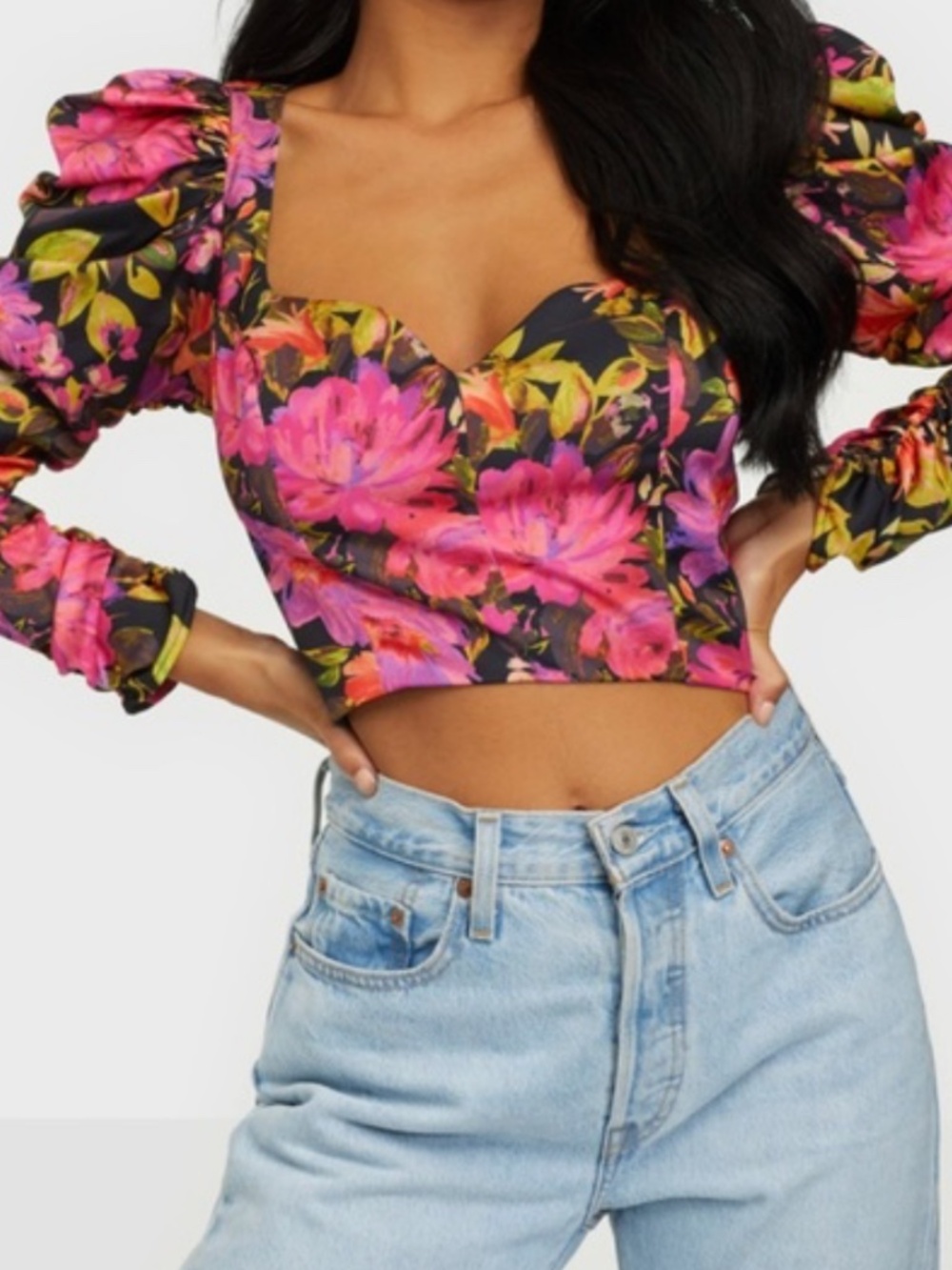 For Love & Lemons Dakota Crop Top
